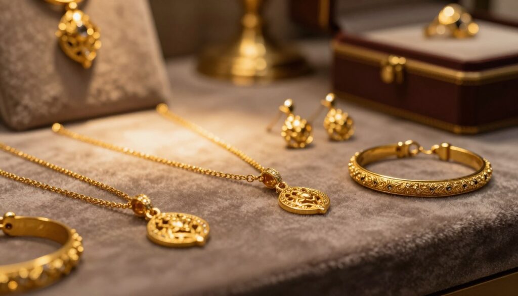 Long Lasting gold plated fashionable ornaments